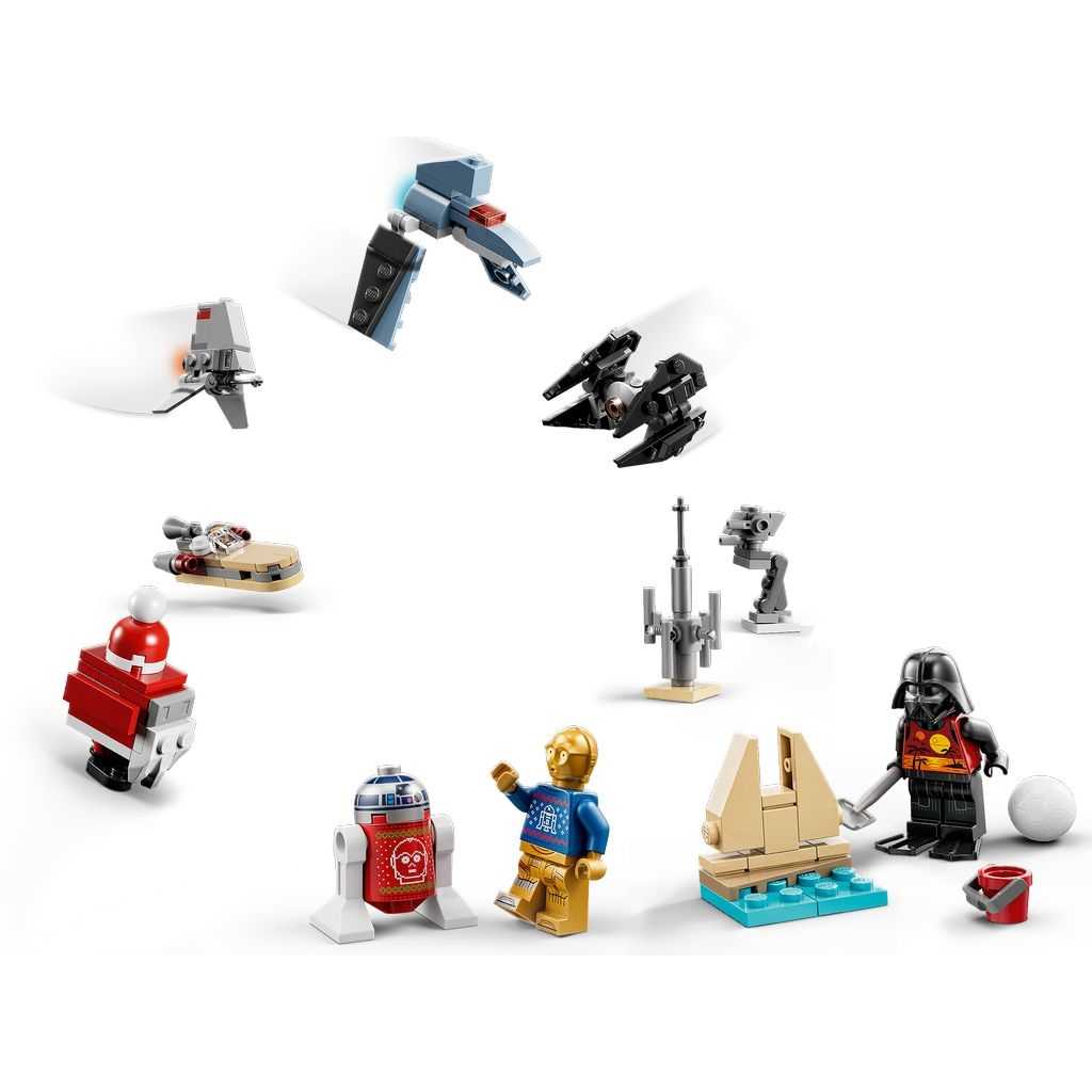 Star Wars Lego Calendario de Adviento LEGO Star Wars Edades 6+ # 75340 Artículo 329 Piezas | YGN-354091